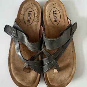 Taos Footwear Gray Sandals